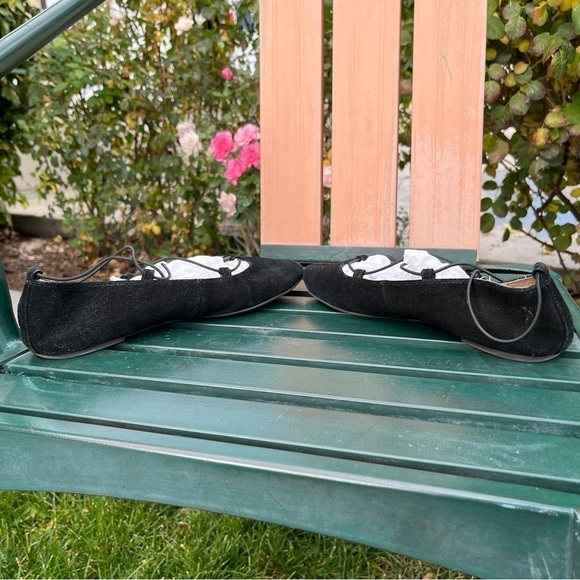 Lucky Brand Aviee Lace Up Ballet Flats - Picture 9 of 10